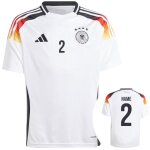 adidas DFB Heim Trikot 2024/2025 mit Namen und Nummern - Gr. Kinder | 128