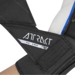 Reusch Attrakt Re:Grip - black/electric blue