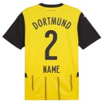 Puma BVB Trikot 2024/2025 Home mit Nummern + Namen - Ki - Gr. 152