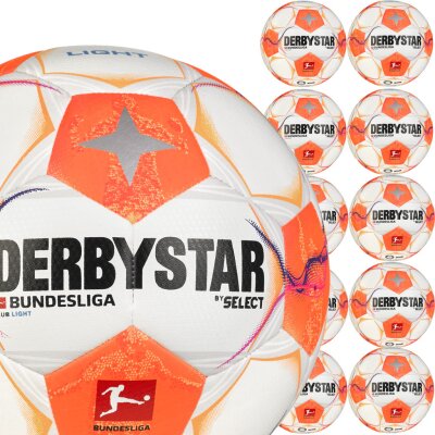 10er Derbystar Bundesliga Club Light 2024/2025 - 350gr Ballpaket - Gr. 5