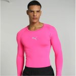 Puma Liga Baselayer Tee LS  -  31 fluo pink - Gr. S