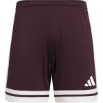 adidas Squadra 25 Short - team marron/white - Gr. l
