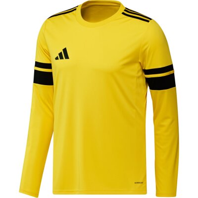 adidas Squadra 25 Langarm Trikot Jersey - team yellow/black - Gr. m