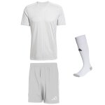 adidas Campeon 25 Trikotsatz - light grey - grey - white - Gr. kurzarm | 2xl - 2xl - xl
