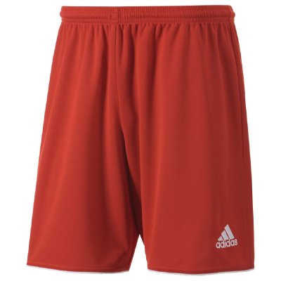 Adidas New Parma Short - university red/white - Gr. s