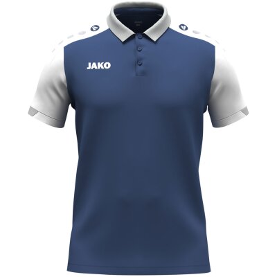 Jako Dynamic Polo - nachtblau/weiß/hellgrau - Gr. Herren | M