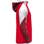 Jako Dynamic Zip Hoodie - rot/weiß/dunkelrot - Gr. XXL