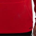 Jako Dynamic Zip Hoodie - rot/weiß/dunkelrot - Gr. XXL