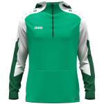 Jako Dynamic Zip Hoodie - grün/weiß/dunkelgrün - Gr. L