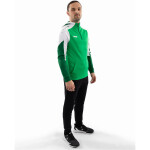 Jako Dynamic Zip Hoodie - grün/weiß/dunkelgrün - Gr. L