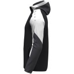 Jako Dynamic Kapuzenjacke - schwarz/weiß/anthrazit - Gr. Kinder | 140