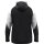 Jako Dynamic Kapuzenjacke - schwarz/weiß/anthrazit - Gr. Kinder | 140