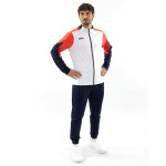 Jako Dynamic Polyesterjacke - weiß/coral/marine - Gr. Herren | S