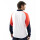Jako Dynamic Polyesterjacke - weiß/coral/marine - Gr. Herren | S
