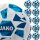 10er Jako Trainingsball River Ballpaket