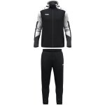 Jako Dynamic Kapuzenanzug - schwarz/weiß/anthrazit - Gr. Kinder | 140