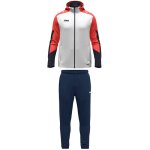Jako Dynamic Kapuzenanzug - weiß/coral/marine - Gr. Damen | XL (46/48)