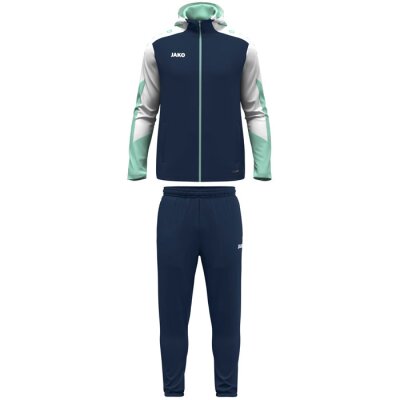 Jako Dynamic Kapuzenanzug - marine/weiß/minze - Gr. Damen | M (38/40)
