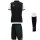 Jako Kinder Trikotsatz Dynamic - schwarz/weiß/anthrazit - Gr. Kinder | 116
