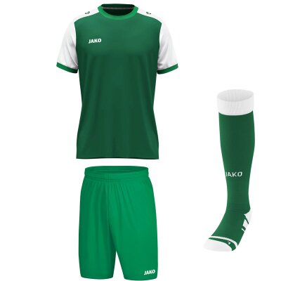 Jako Dynamic Trikotsatz - dunkelgrün/weiß/grün - Gr. Herren | L