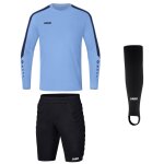 Jako Torwarttrikot Set Power - skyblue/marine - Gr. 128