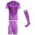 adidas Tiro 25 C Torwarttrikot Set Kurzarm - purple burst - Gr. xs