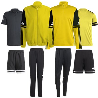 adidas Squadra 25 Team Set - team yellow/black - Gr. m