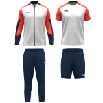 Jako Dynamic Training Set - weiß/coral/marine - Gr. Herren | S