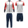 Jako Dynamic Training Set - weiß/coral/marine - Gr. Herren | S