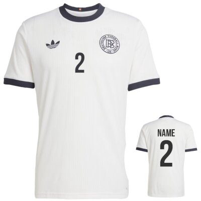 adidas DFB 125 Anniversary Trikot Heim mit Namen und Nummern - Gr. Erw | M