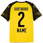Puma BVB Trikot 2025/2026 Home mit Nummern + Namen - Erw