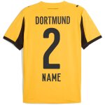 Puma BVB Trikot 2025/2026 Cup mit Nummern + Namen - Erw