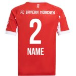 adidas FC Bayern Trikot 2025/2026 Home mit Nummern + Namen - Kinder