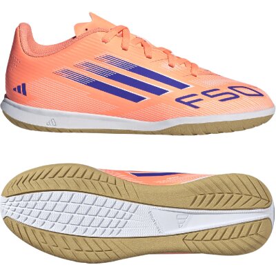 adidas F50 Club IN J - Coral Blaze