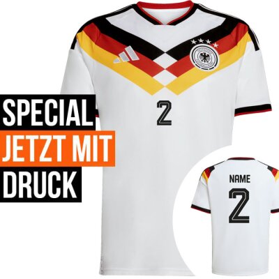 adidas DFB Heim Trikot WM 2026 mit Namen und Nummern
