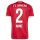 adidas FC Bayern Trikot 2026/2027 Home mit Nummern + Namen - Kinder