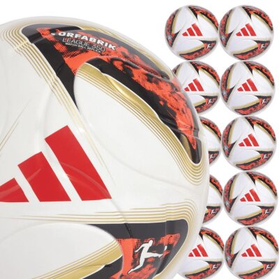 10er adidas Torfabrik League Junior 350 Bundesliga 2026/2027 Ballpaket