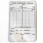 b+d Spielnotizkarten Fussball 50 Stück