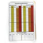 b+d Spielnotizkarten Fussball 50 Stück