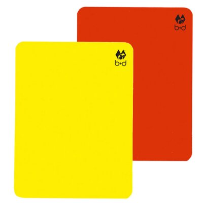 b+d Schiedsrichter- Disziplinarkarte Schiedsrichter Zubehör bestellen b+d Schiedsrichter- Disziplinarkarte Schiedsrichter Zubehör kaufen