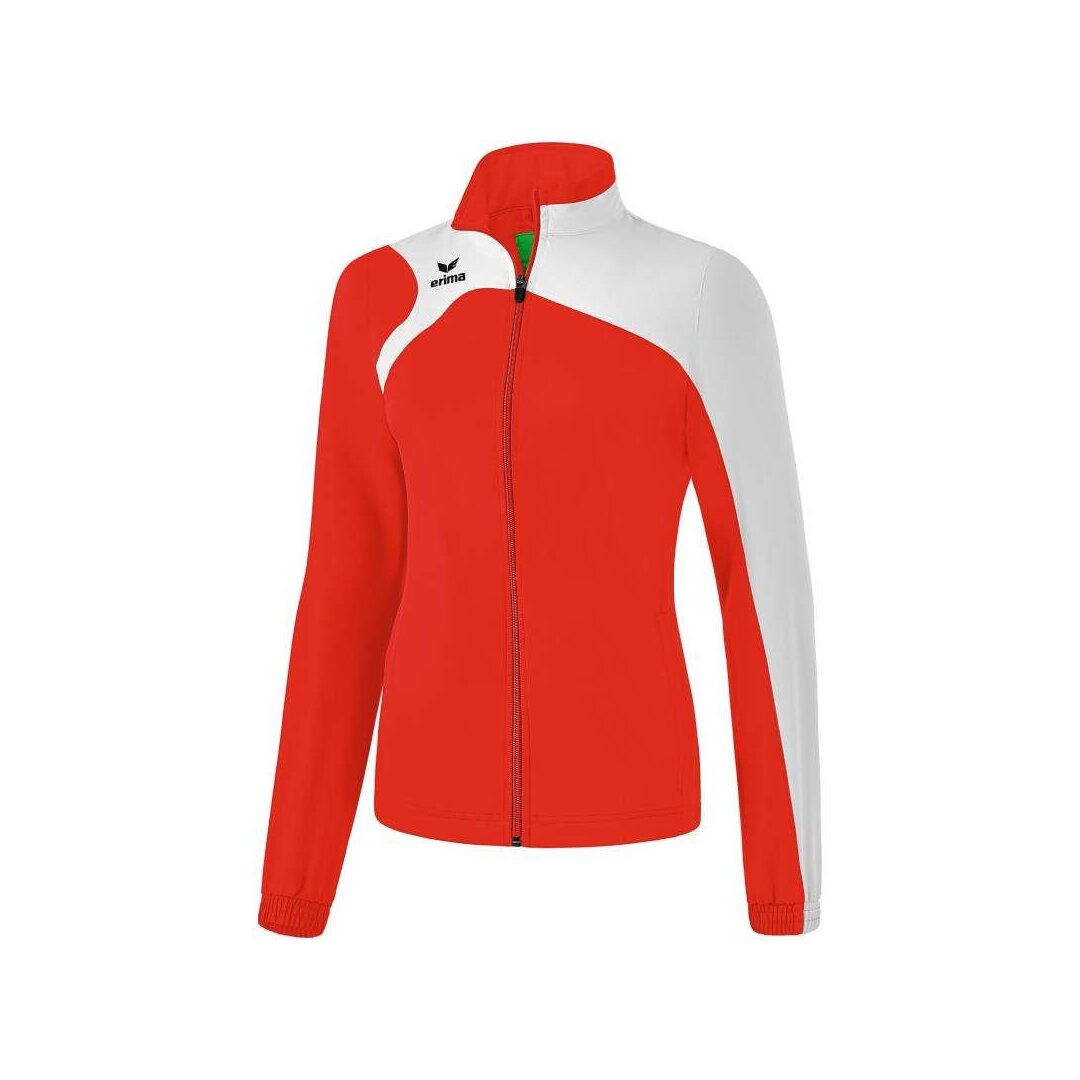 Erima Club 1900 Präsentationsjacke Kinder - Sportjacke Mit Asymmetrischem Design