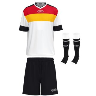 weiß/gelb - schwarz - schwarz